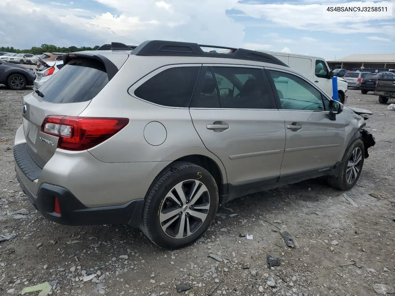 2018 Subaru Outback 2.5I Limited VIN: 4S4BSANC9J3258511 Lot: 62300315