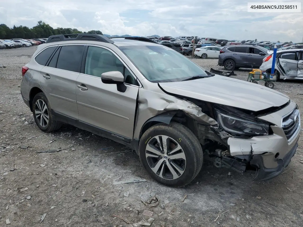 2018 Subaru Outback 2.5I Limited VIN: 4S4BSANC9J3258511 Lot: 62300315