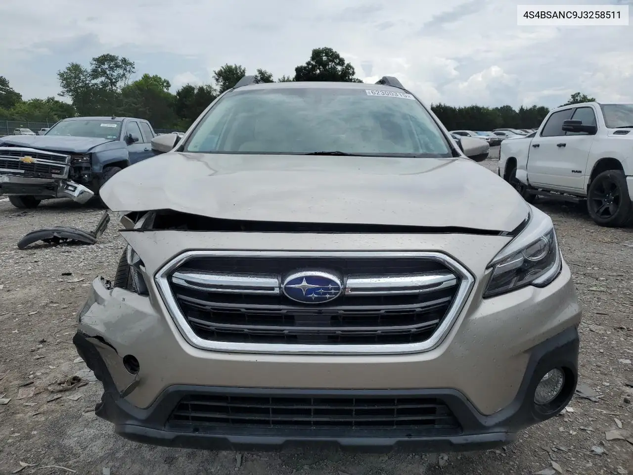 2018 Subaru Outback 2.5I Limited VIN: 4S4BSANC9J3258511 Lot: 62300315