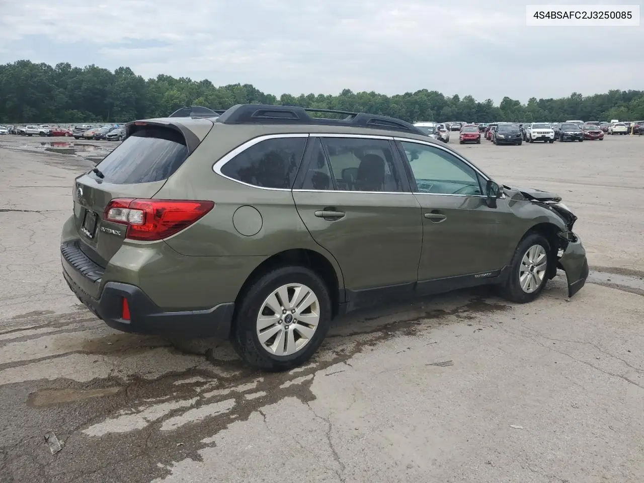 2018 Subaru Outback 2.5I Premium VIN: 4S4BSAFC2J3250085 Lot: 62555105
