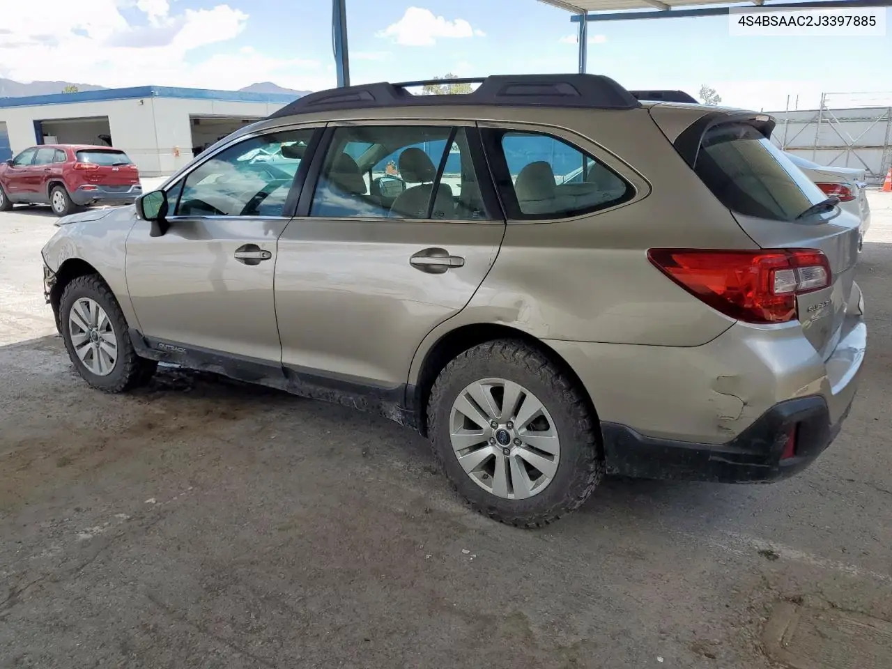 2018 Subaru Outback 2.5I VIN: 4S4BSAAC2J3397885 Lot: 62956895