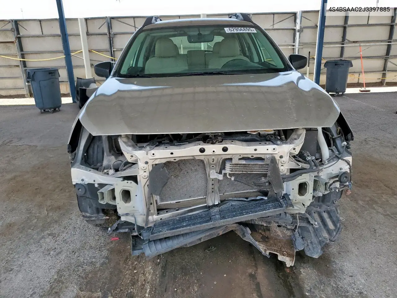 2018 Subaru Outback 2.5I VIN: 4S4BSAAC2J3397885 Lot: 62956895