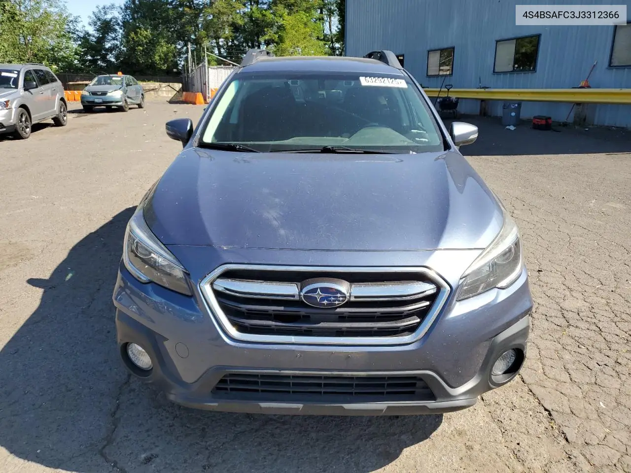 2018 Subaru Outback 2.5I Premium VIN: 4S4BSAFC3J3312366 Lot: 63292125