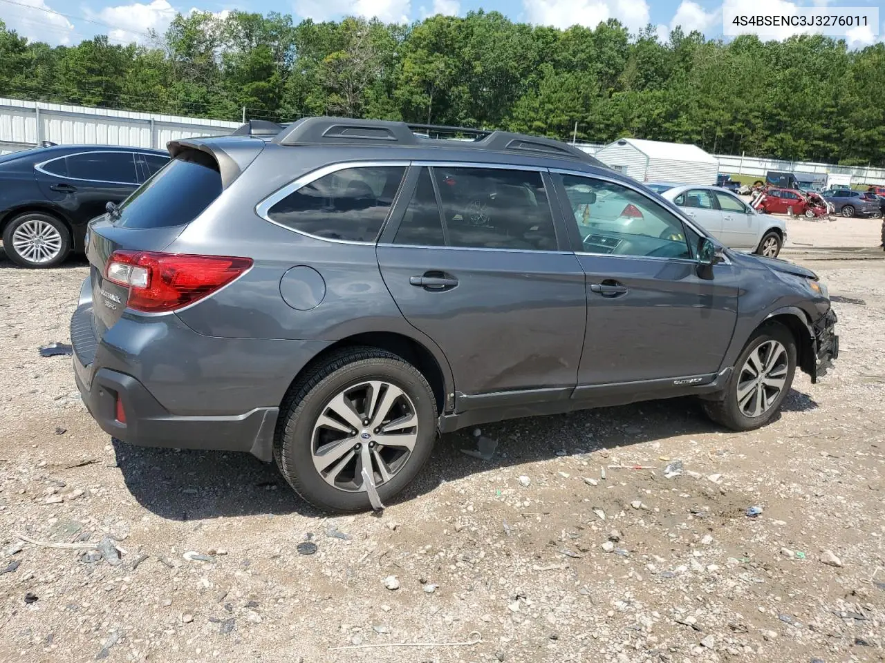 2018 Subaru Outback 3.6R Limited VIN: 4S4BSENC3J3276011 Lot: 63296385