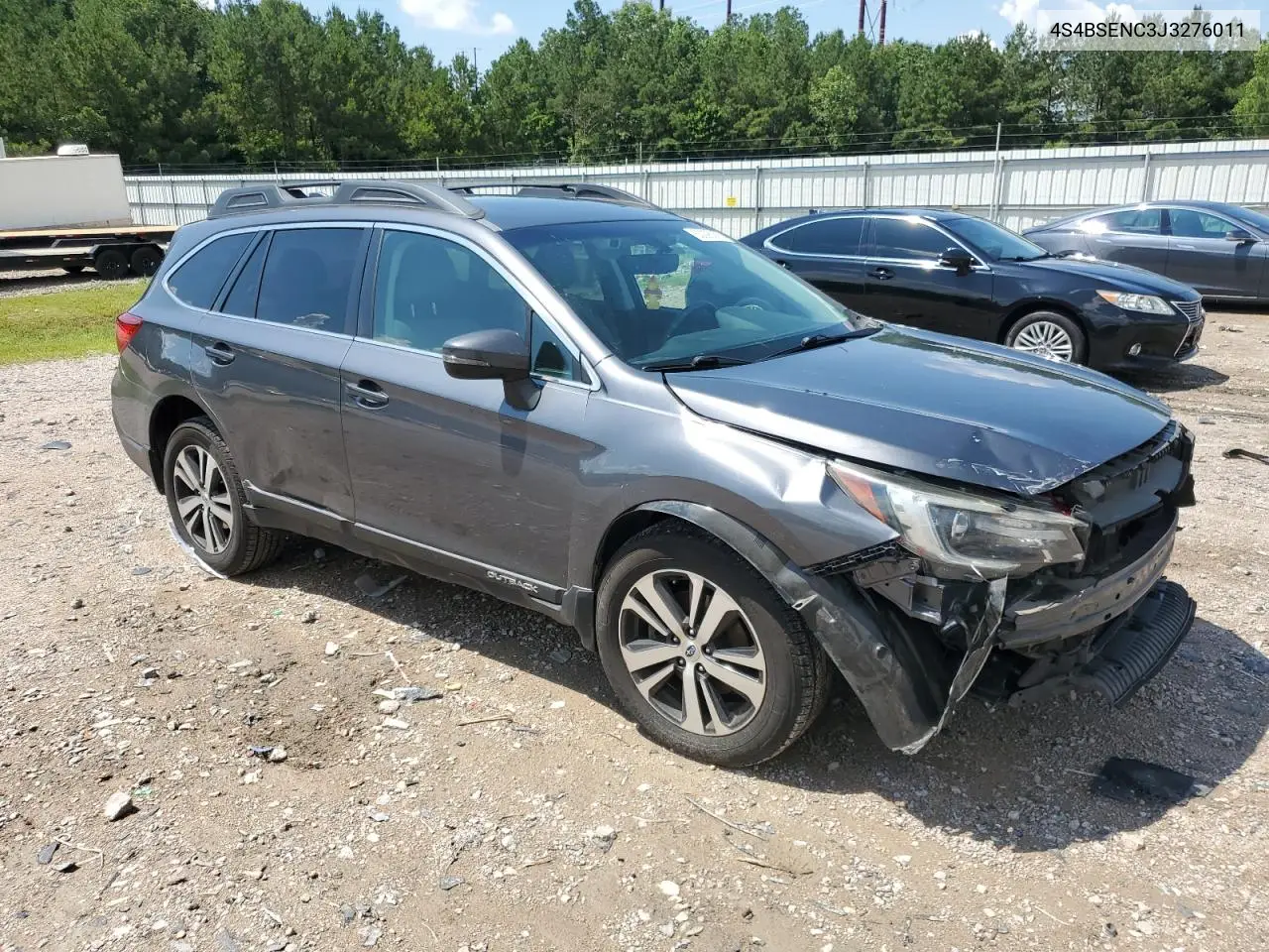 2018 Subaru Outback 3.6R Limited VIN: 4S4BSENC3J3276011 Lot: 63296385