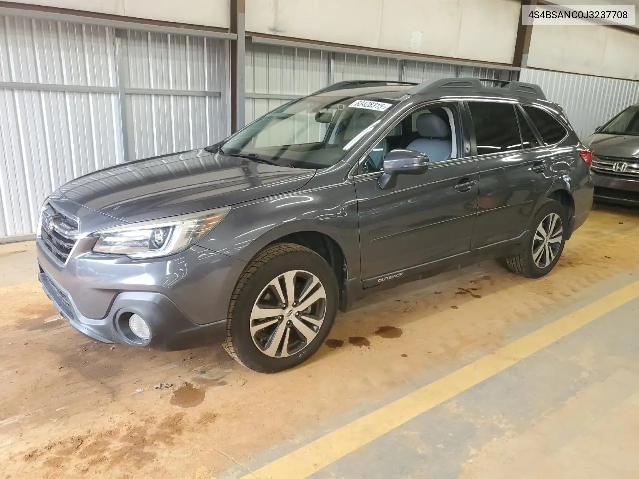 2018 Subaru Outback 2.5I Limited VIN: 4S4BSANC0J3237708 Lot: 63428315
