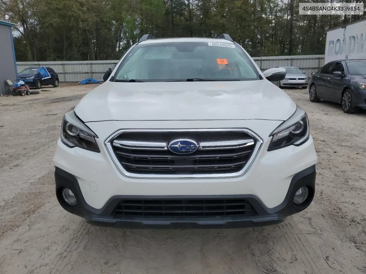 2019 Subaru Outback 2.5I Limited VIN: 4S4BSANC4K3339854 Lot: 50244655