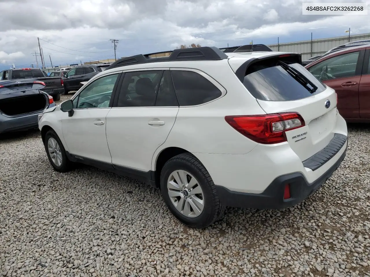 2019 Subaru Outback 2.5I Premium VIN: 4S4BSAFC2K3262268 Lot: 56177965