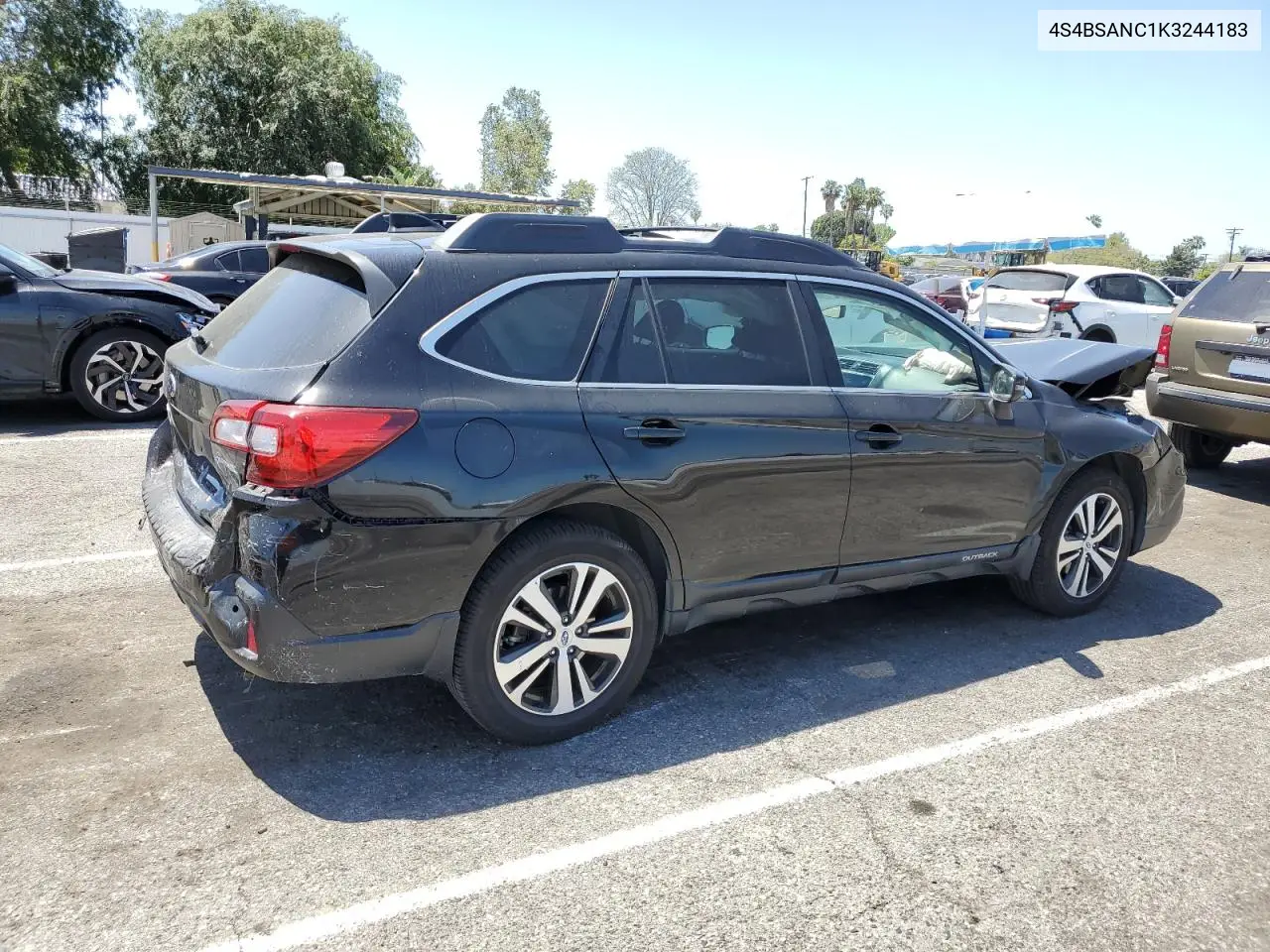 2019 Subaru Outback 2.5I Limited VIN: 4S4BSANC1K3244183 Lot: 56901835