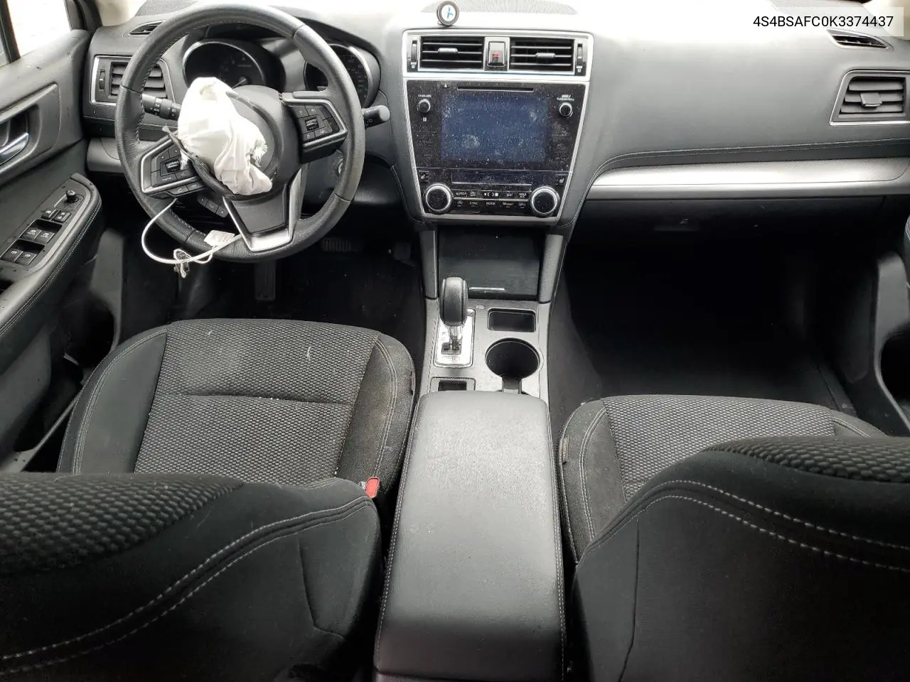 2019 Subaru Outback 2.5I Premium VIN: 4S4BSAFC0K3374437 Lot: 56987415
