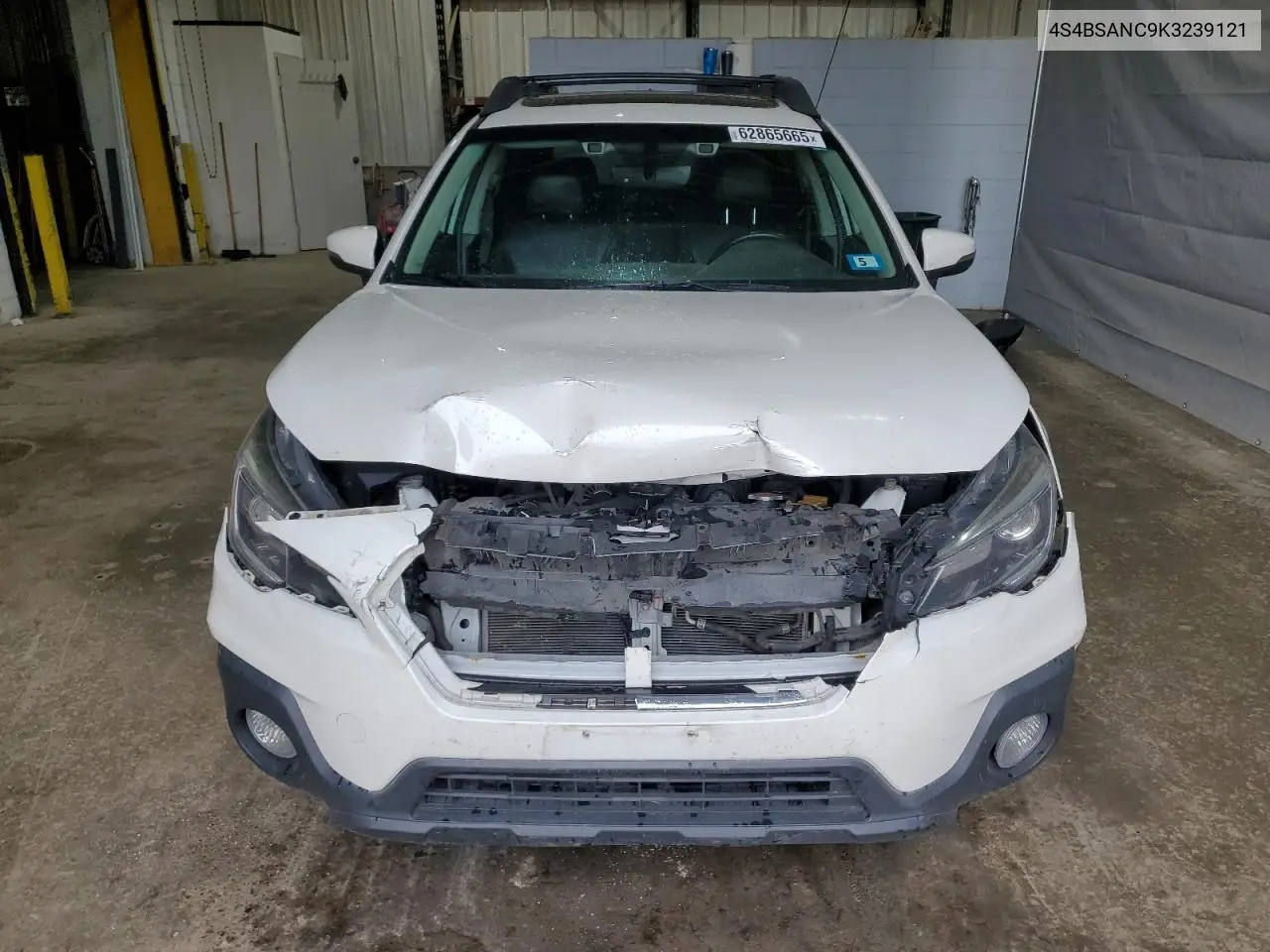 2019 Subaru Outback 2.5I Limited VIN: 4S4BSANC9K3239121 Lot: 62865665