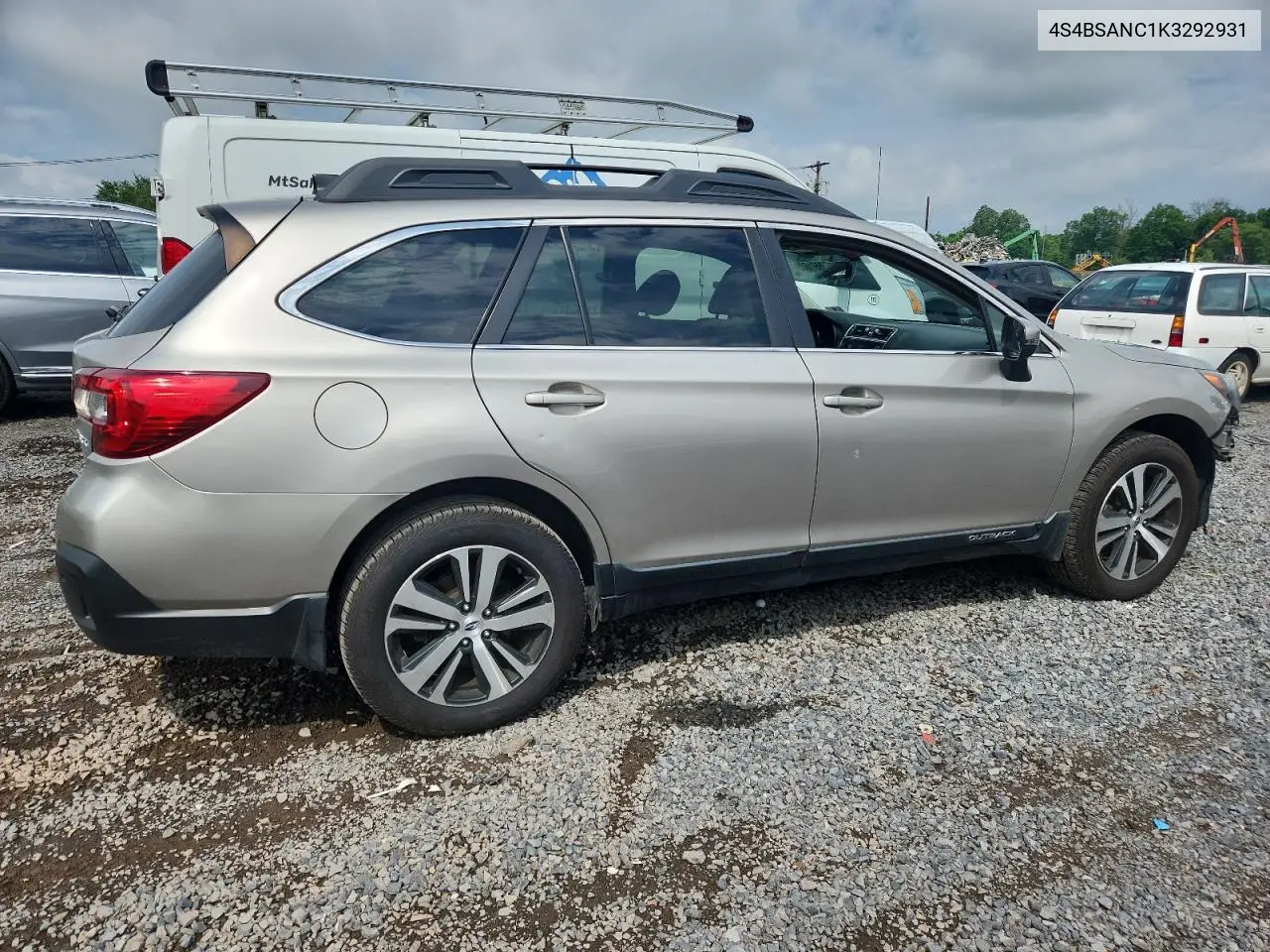 2019 Subaru Outback 2.5I Limited VIN: 4S4BSANC1K3292931 Lot: 62991605
