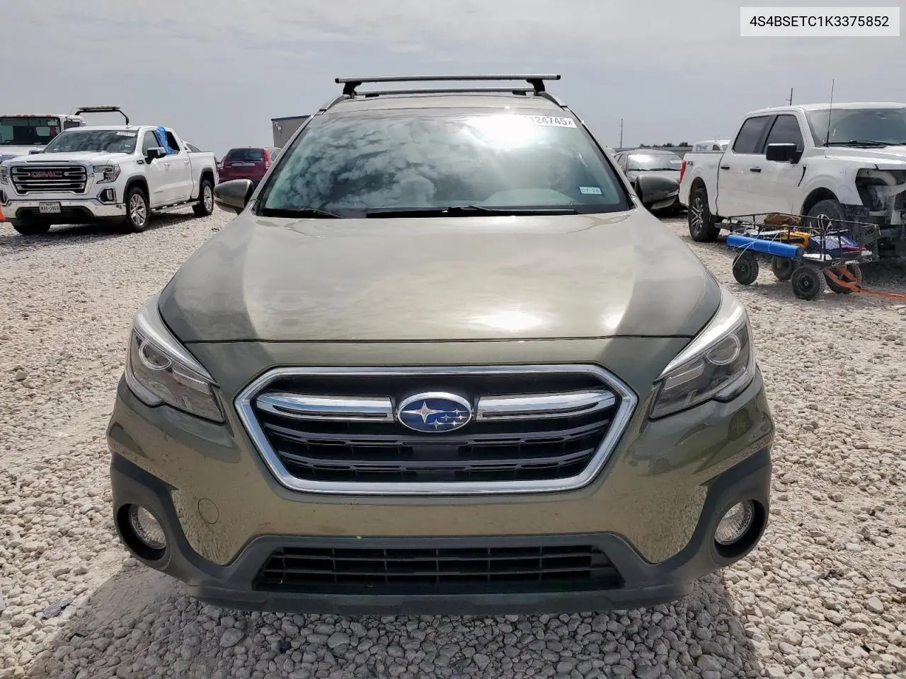 2019 Subaru Outback Touring VIN: 4S4BSETC1K3375852 Lot: 63124745