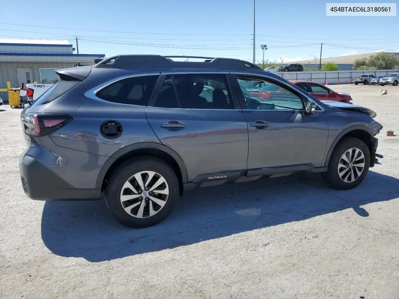 2020 Subaru Outback Premium VIN: 4S4BTAEC6L3180561 Lot: 56052405