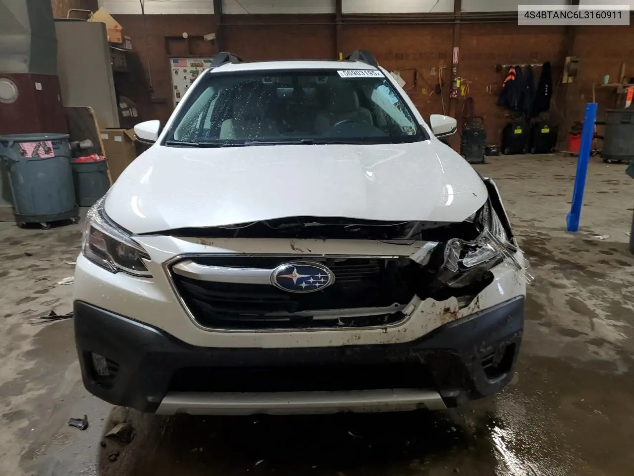 2020 Subaru Outback Limited VIN: 4S4BTANC6L3160911 Lot: 56903195