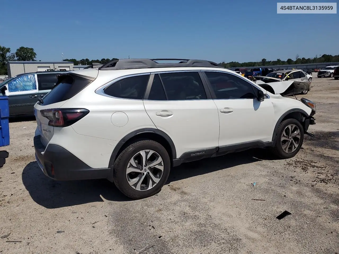 2020 Subaru Outback Limited VIN: 4S4BTANC8L3135959 Lot: 62132055
