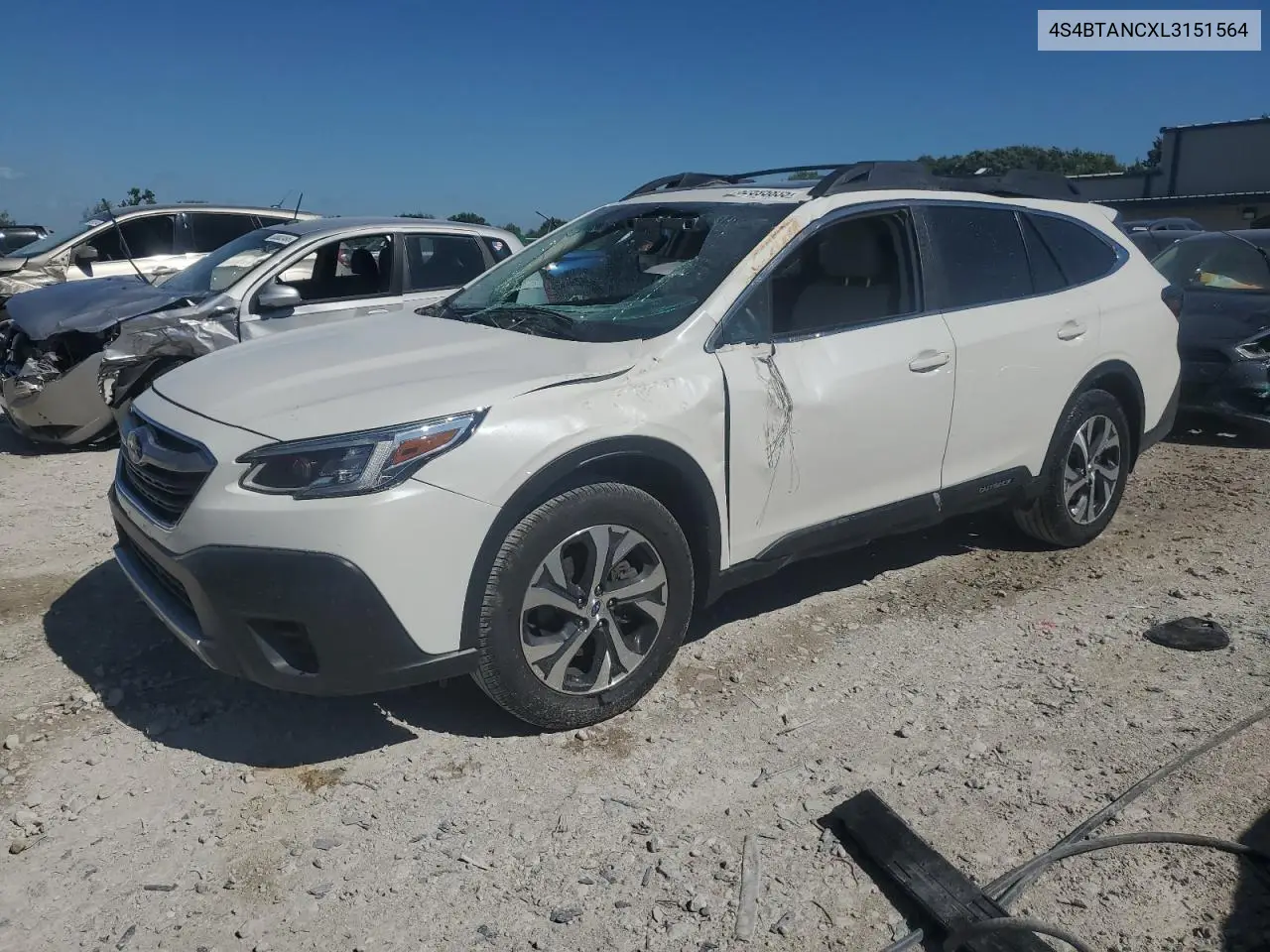 2020 Subaru Outback Limited VIN: 4S4BTANCXL3151564 Lot: 62595835