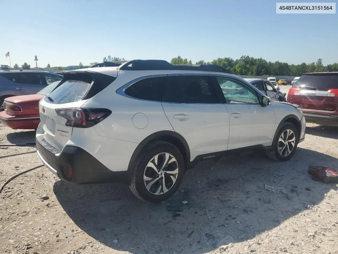 2020 Subaru Outback Limited VIN: 4S4BTANCXL3151564 Lot: 62595835