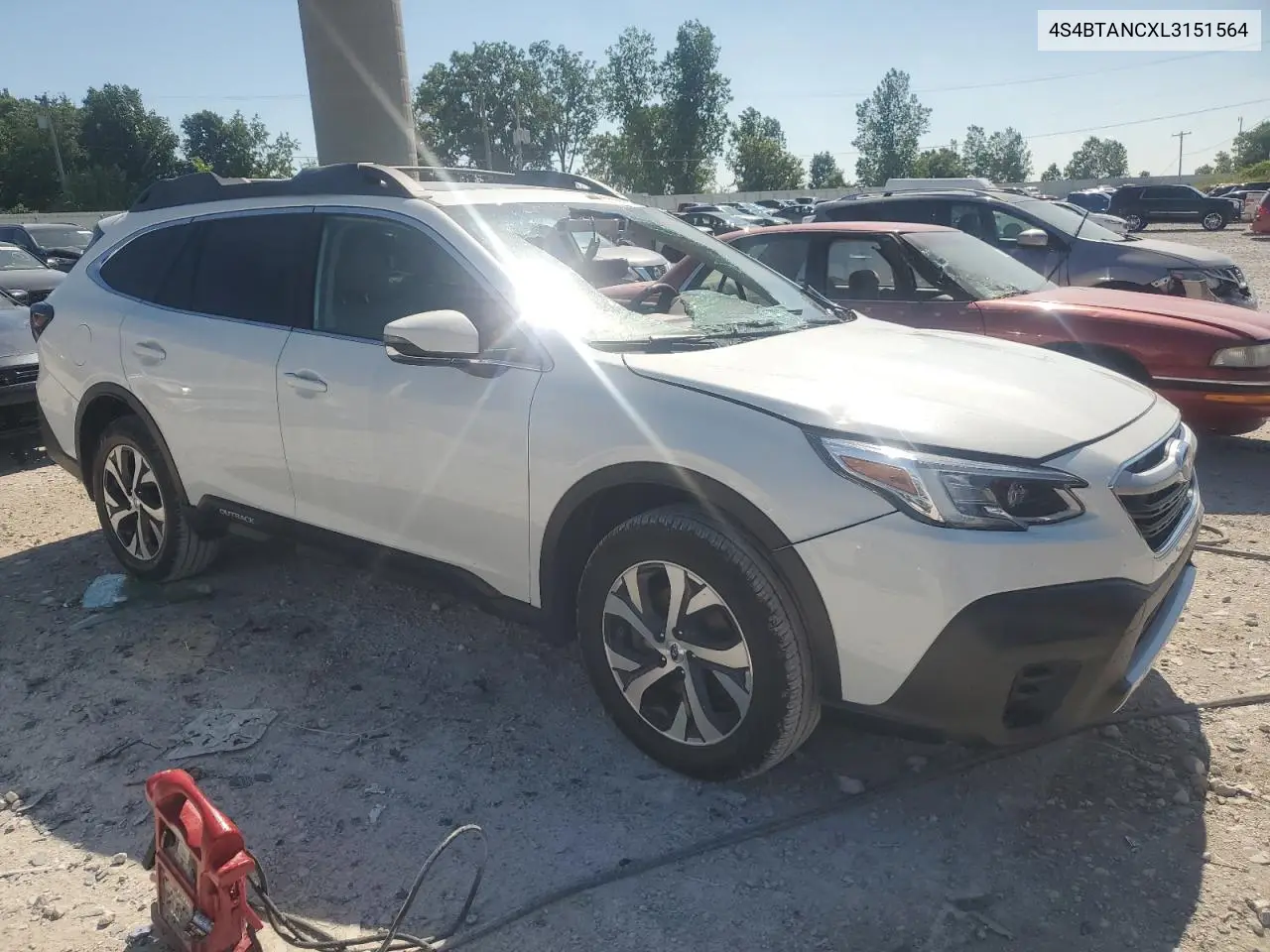 2020 Subaru Outback Limited VIN: 4S4BTANCXL3151564 Lot: 62595835
