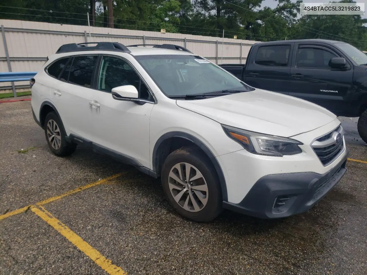 2020 Subaru Outback Premium VIN: 4S4BTACC5L3219823 Lot: 62723305