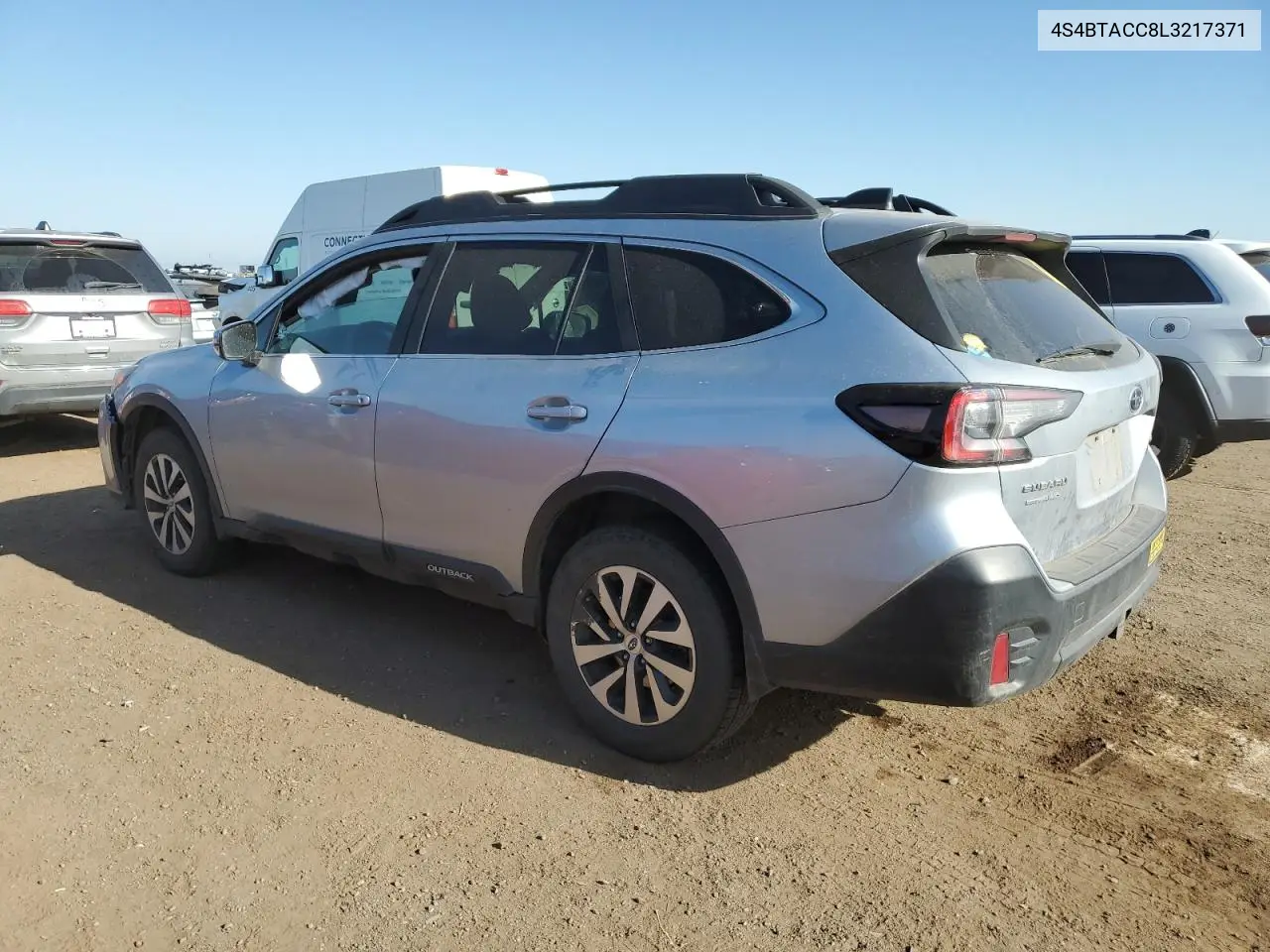 2020 Subaru Outback Premium VIN: 4S4BTACC8L3217371 Lot: 63106845
