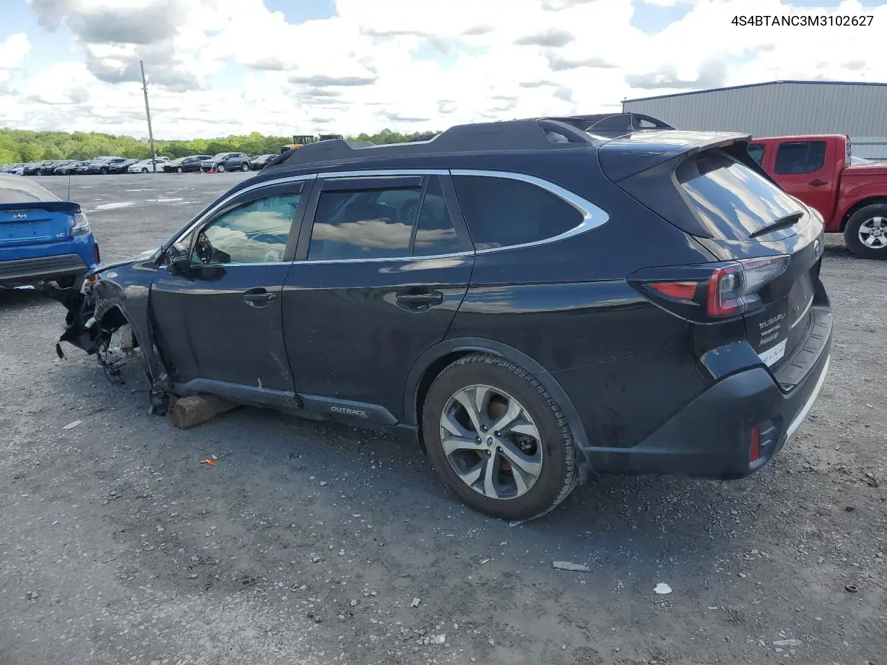 2021 Subaru Outback Limited VIN: 4S4BTANC3M3102627 Lot: 56920285