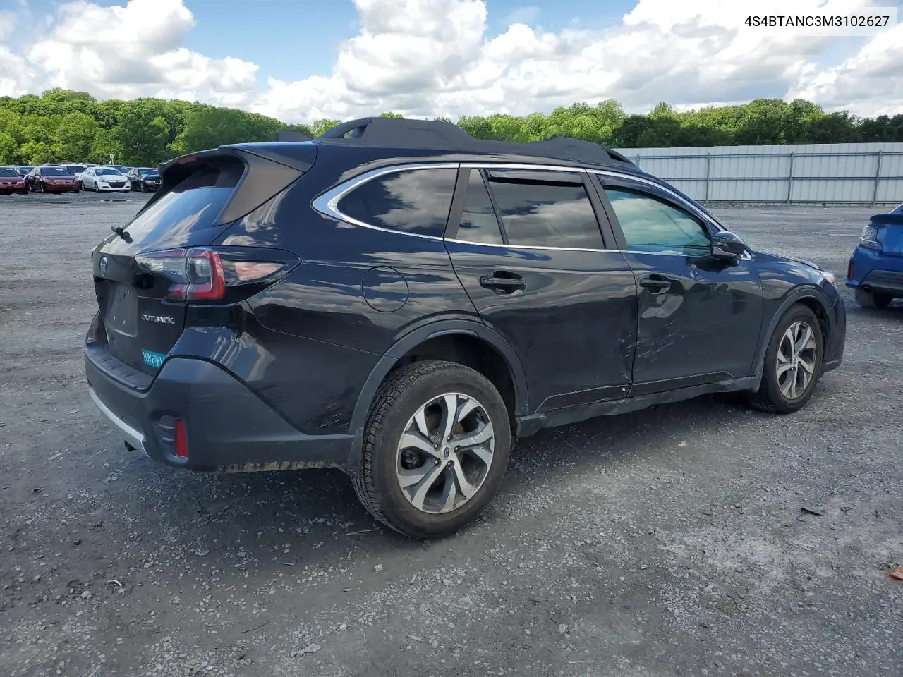 2021 Subaru Outback Limited VIN: 4S4BTANC3M3102627 Lot: 56920285