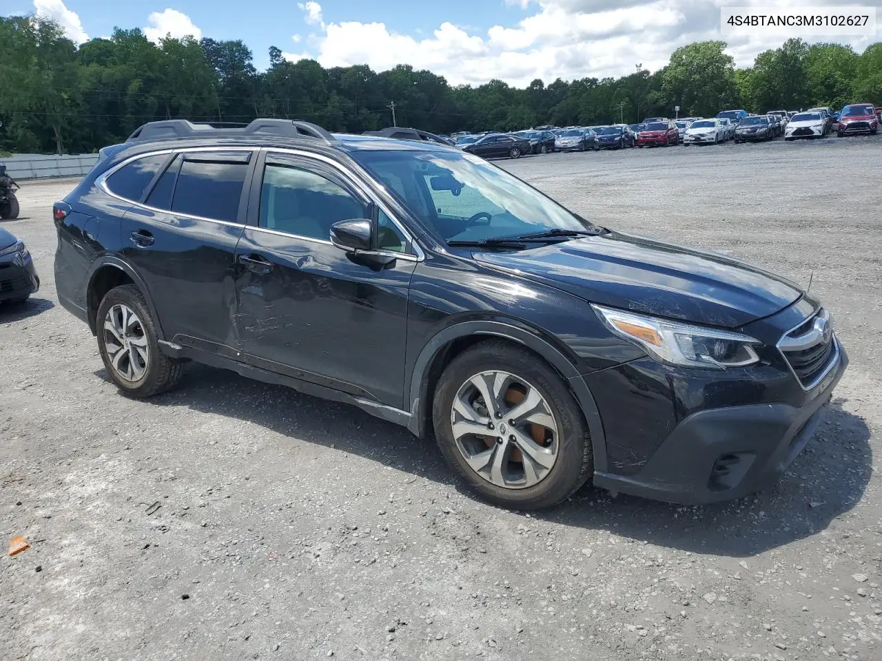 2021 Subaru Outback Limited VIN: 4S4BTANC3M3102627 Lot: 56920285
