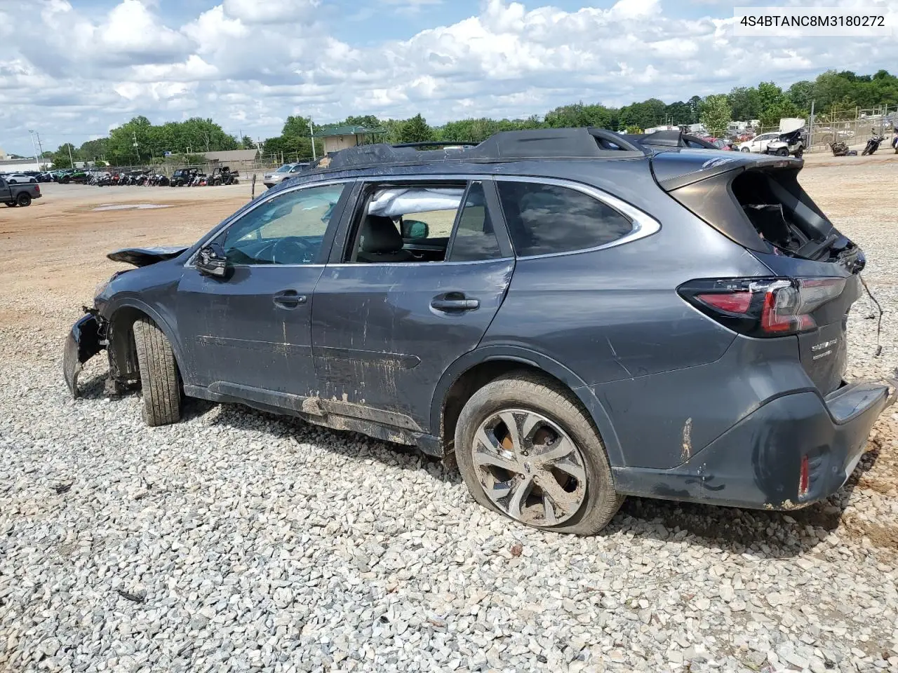 2021 Subaru Outback Limited VIN: 4S4BTANC8M3180272 Lot: 58654325