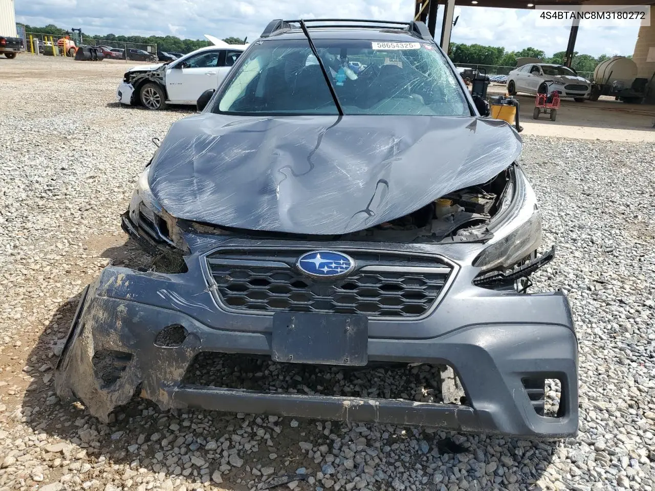 2021 Subaru Outback Limited VIN: 4S4BTANC8M3180272 Lot: 58654325