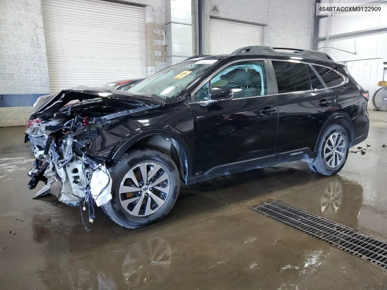 2021 Subaru Outback Premium VIN: 4S4BTACCXM3122909 Lot: 62400005