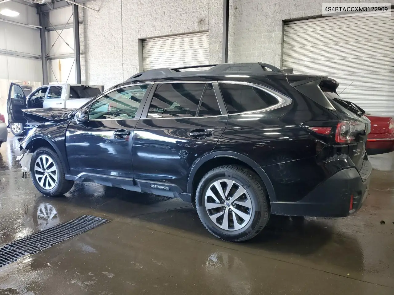 2021 Subaru Outback Premium VIN: 4S4BTACCXM3122909 Lot: 62400005