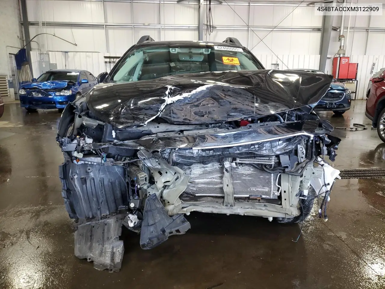 2021 Subaru Outback Premium VIN: 4S4BTACCXM3122909 Lot: 62400005