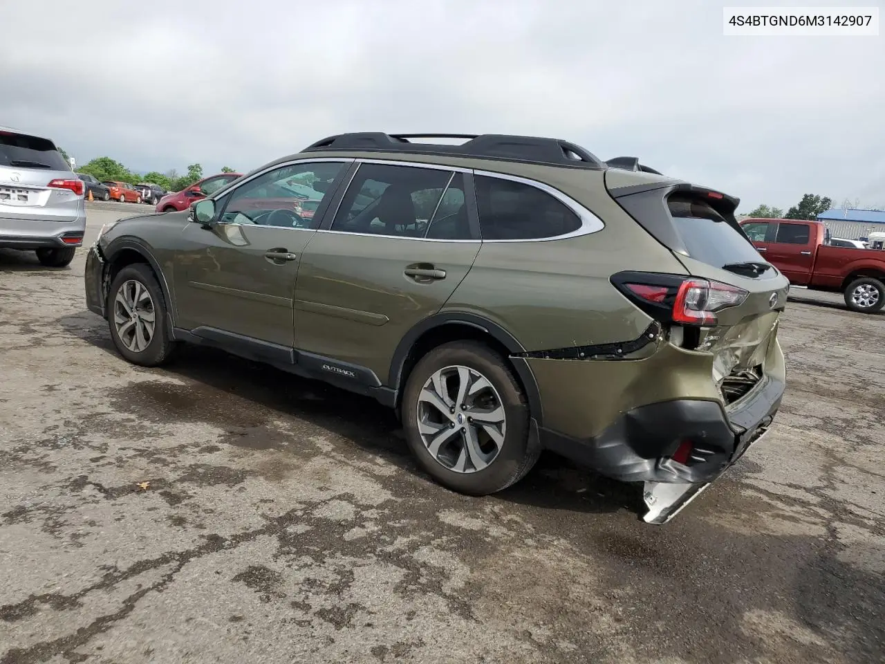 4S4BTGND6M3142907 2021 Subaru Outback Limited Xt