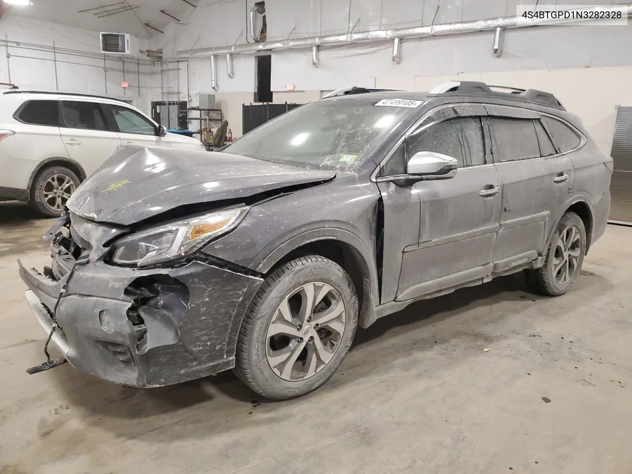 2022 Subaru Outback Touring VIN: 4S4BTGPD1N3282328 Lot: 42489105