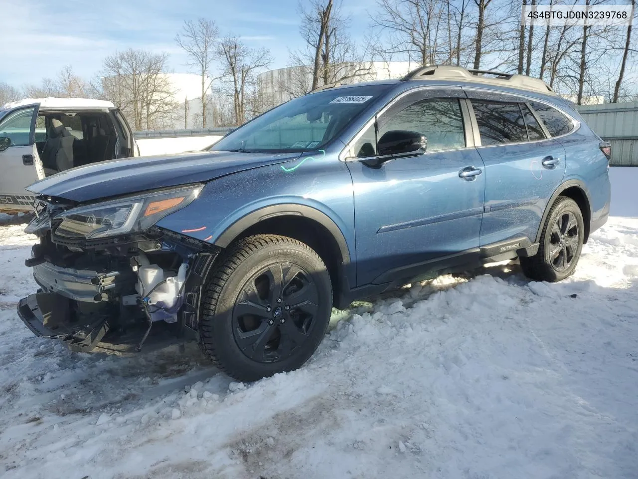 2022 Subaru Outback Onyx Edition Xt VIN: 4S4BTGJD0N3239768 Lot: 42766445