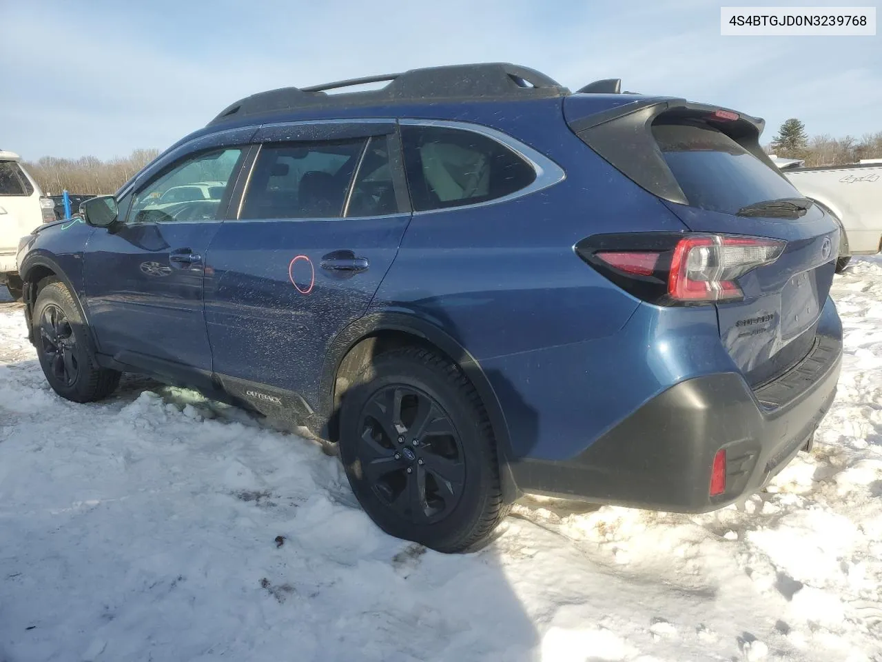 2022 Subaru Outback Onyx Edition Xt VIN: 4S4BTGJD0N3239768 Lot: 42766445