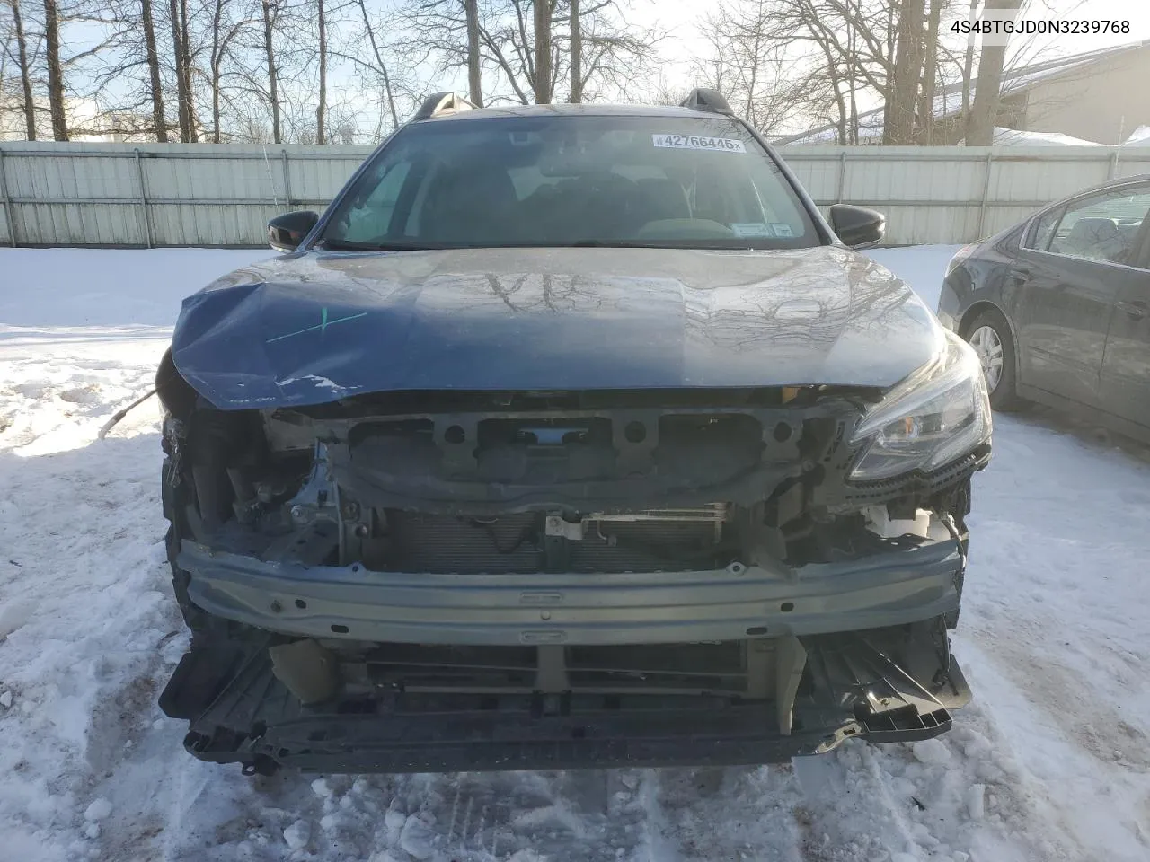 2022 Subaru Outback Onyx Edition Xt VIN: 4S4BTGJD0N3239768 Lot: 42766445