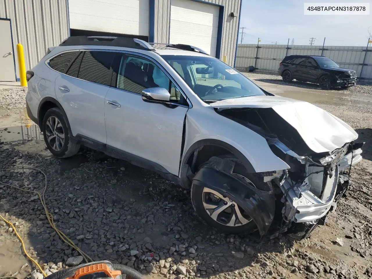 2022 Subaru Outback Touring VIN: 4S4BTAPC4N3187878 Lot: 48670965