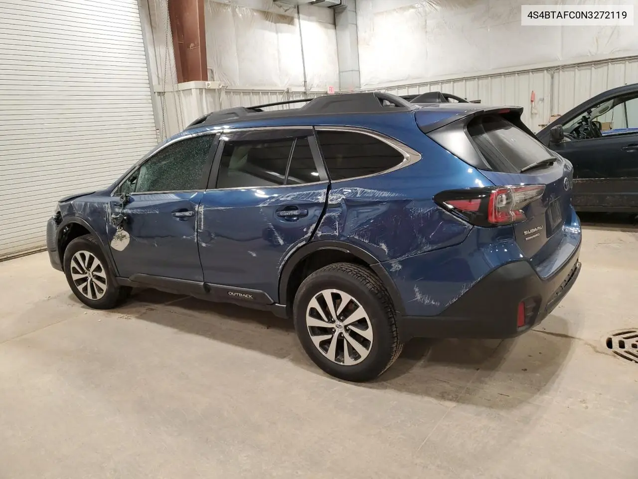 2022 Subaru Outback Premium VIN: 4S4BTAFC0N3272119 Lot: 50647605