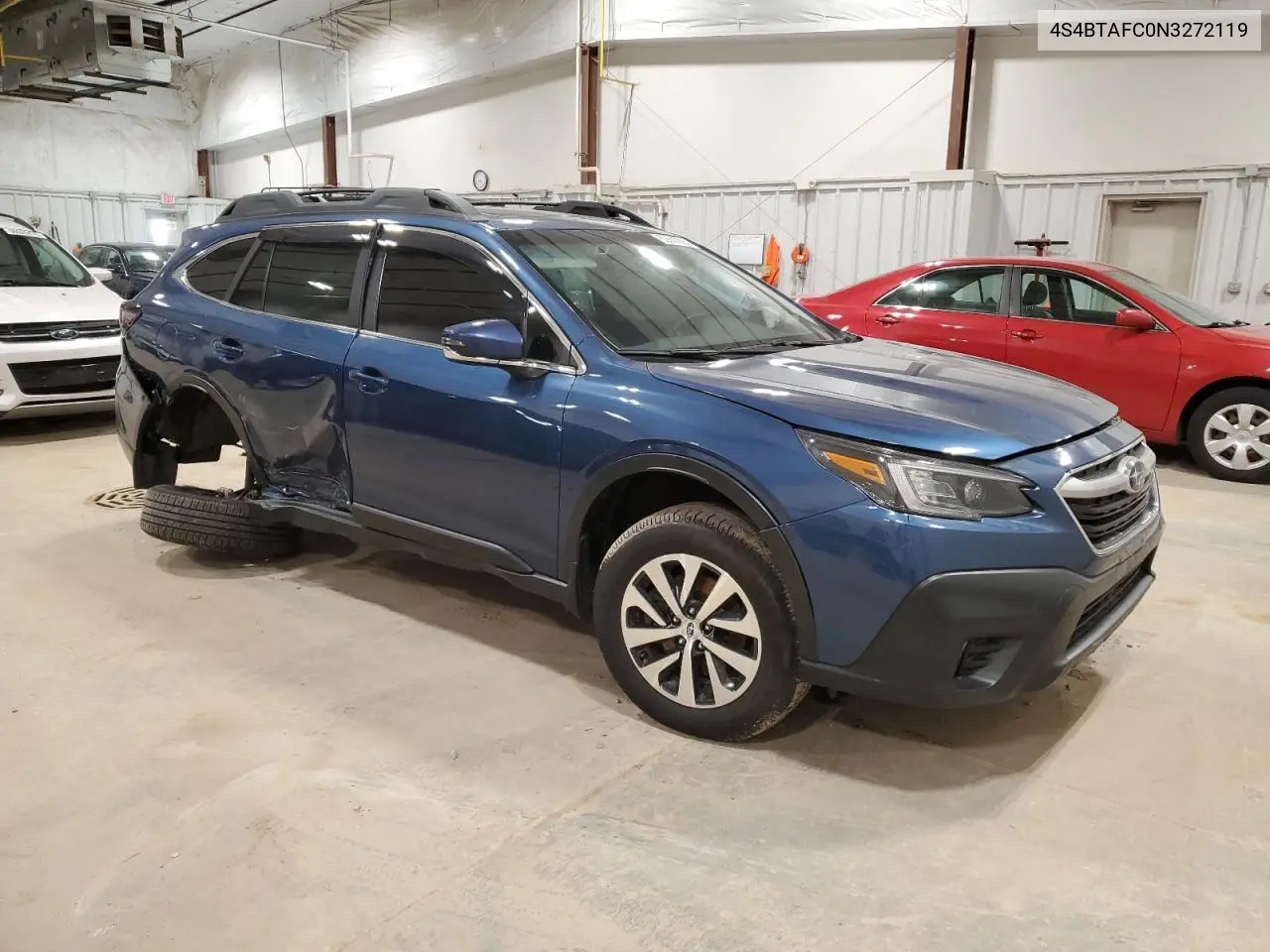 2022 Subaru Outback Premium VIN: 4S4BTAFC0N3272119 Lot: 50647605