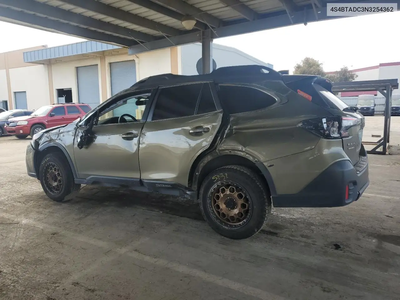2022 Subaru Outback Premium VIN: 4S4BTADC3N3254362 Lot: 52184005