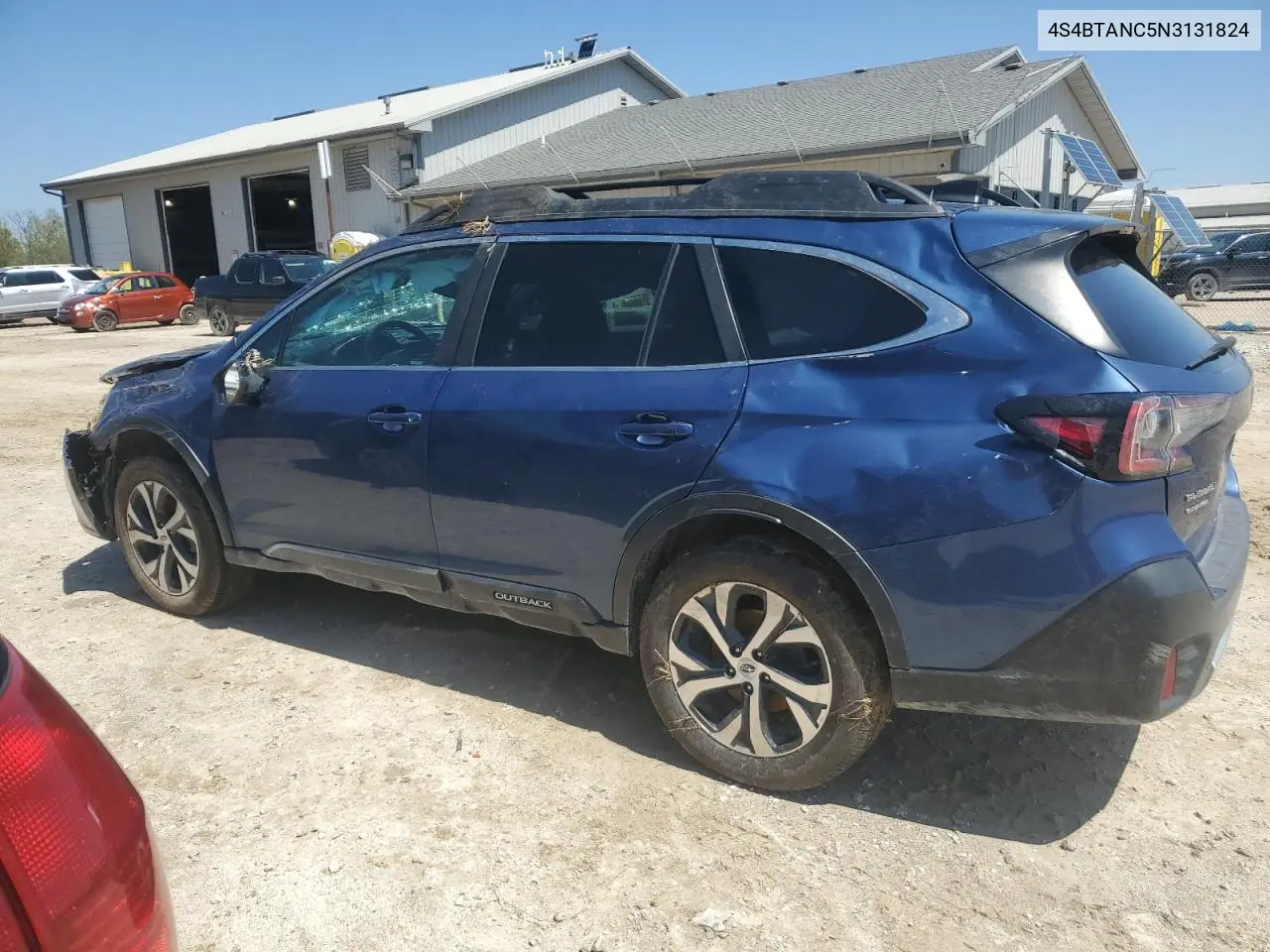 2022 Subaru Outback Limited VIN: 4S4BTANC5N3131824 Lot: 52550295