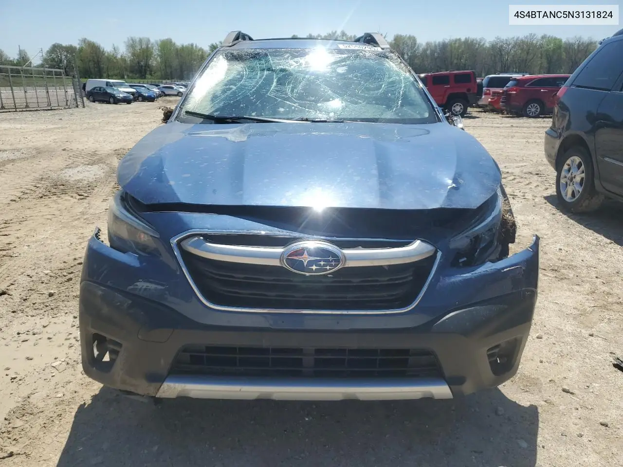 2022 Subaru Outback Limited VIN: 4S4BTANC5N3131824 Lot: 52550295