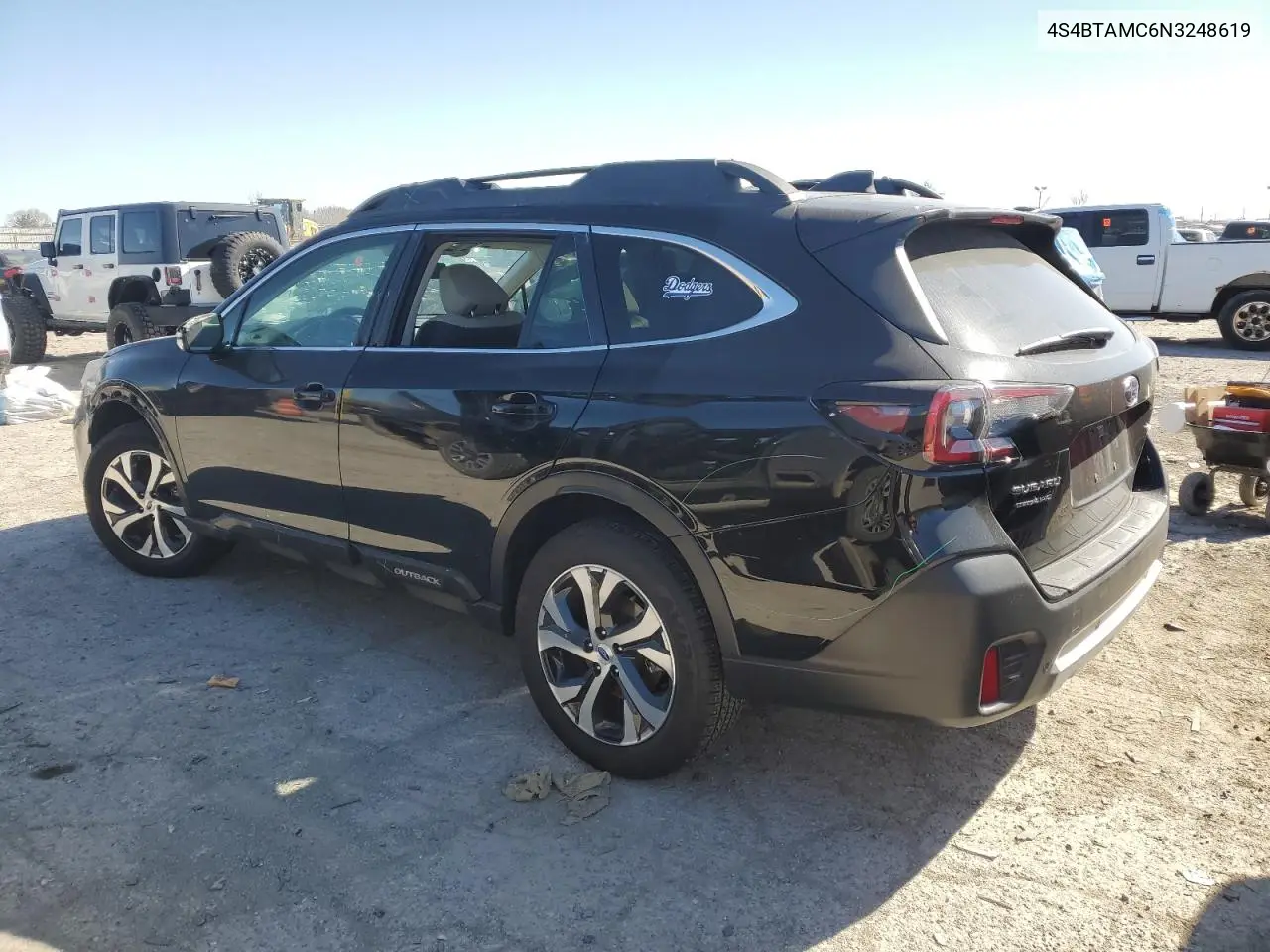 2022 Subaru Outback Limited VIN: 4S4BTAMC6N3248619 Lot: 53145215