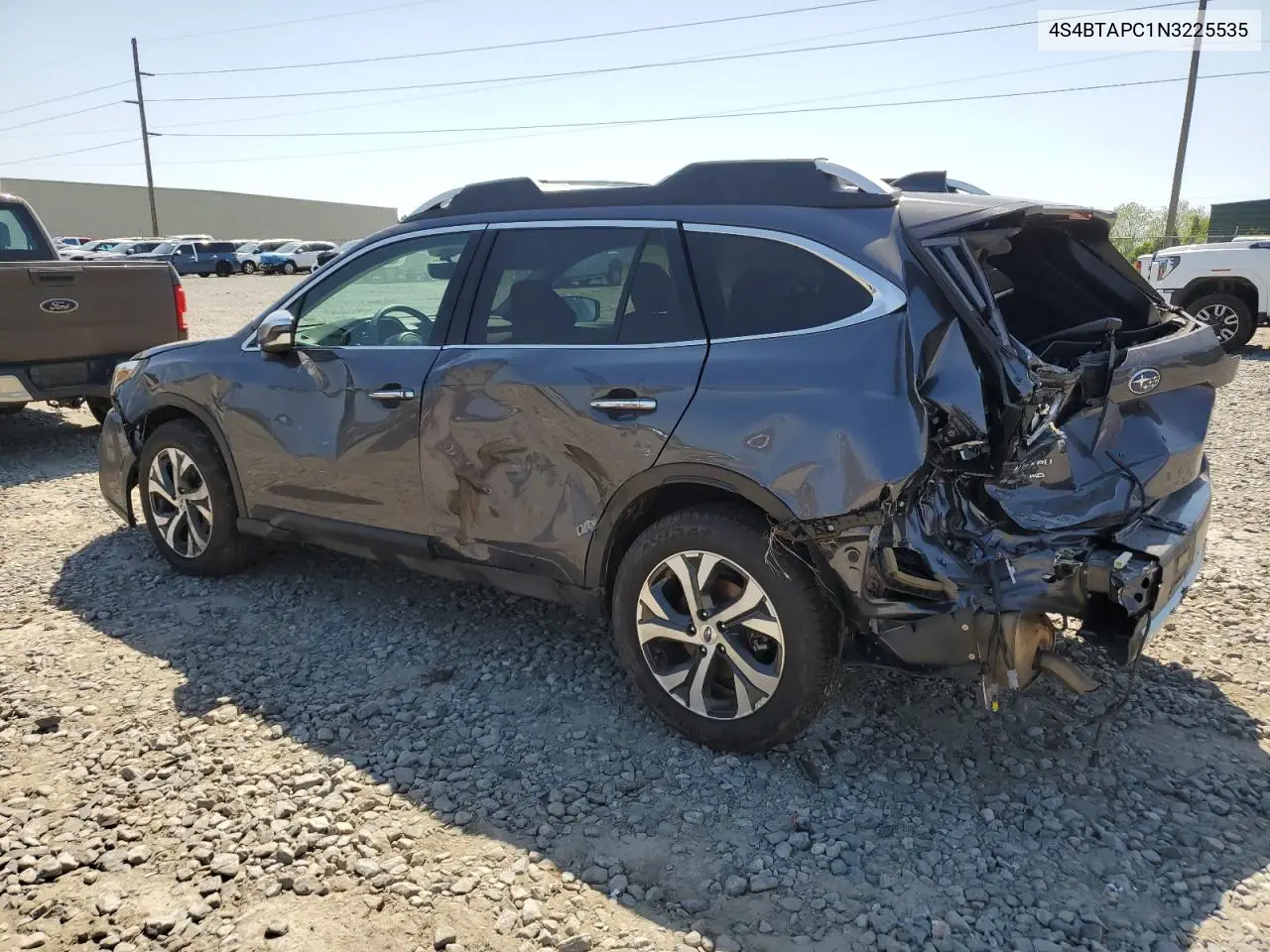 2022 Subaru Outback Touring VIN: 4S4BTAPC1N3225535 Lot: 53825385