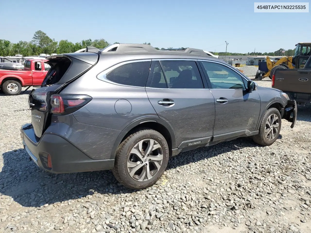 2022 Subaru Outback Touring VIN: 4S4BTAPC1N3225535 Lot: 53825385