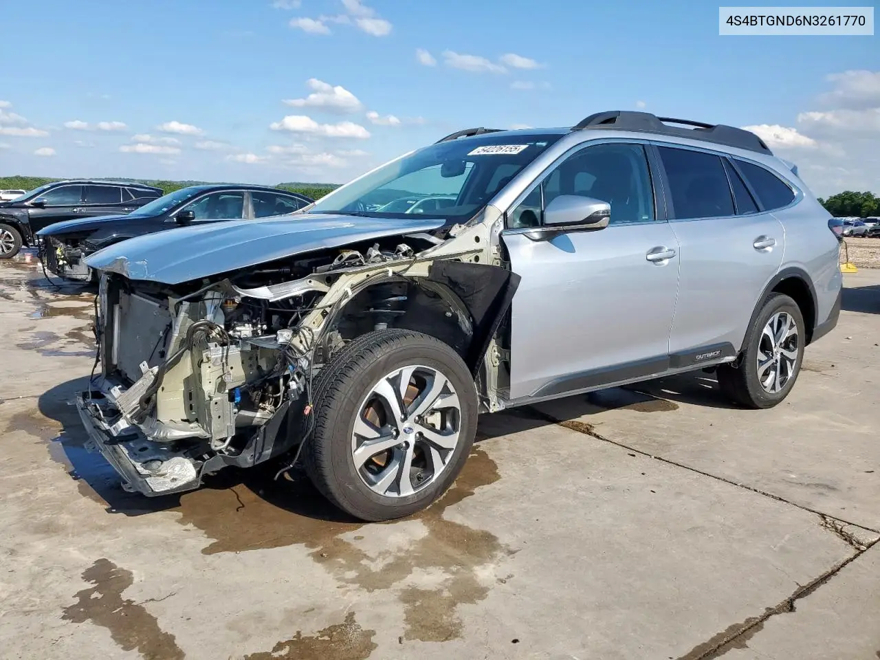 2022 Subaru Outback Limited Xt VIN: 4S4BTGND6N3261770 Lot: 54226155