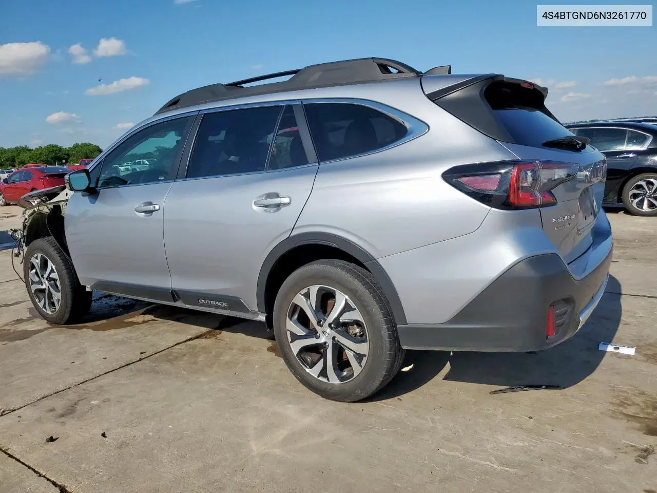 2022 Subaru Outback Limited Xt VIN: 4S4BTGND6N3261770 Lot: 54226155