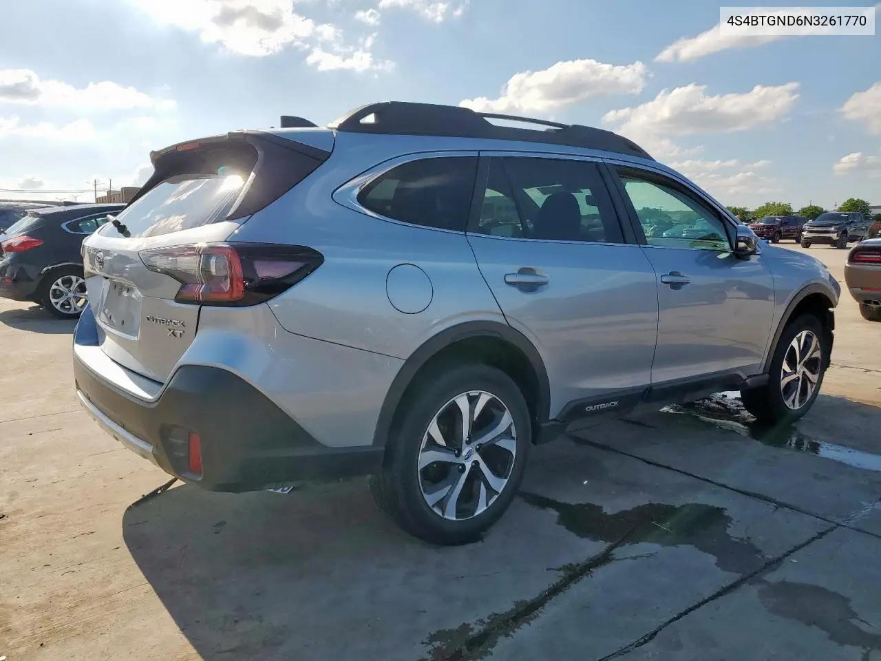 2022 Subaru Outback Limited Xt VIN: 4S4BTGND6N3261770 Lot: 54226155